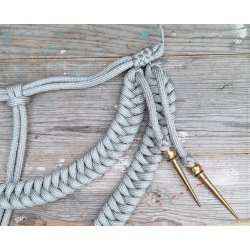 DDR, NVA Volksmarine Officer parade belt &amp; aiguillette w. box