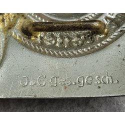 German WW2 SS EM/NCO's combat buckle 'O&C'