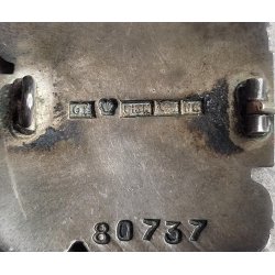 Finnish WW2 Lotta Sv�rd member's badge 'Silver 1936'