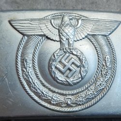 German WW2 SA Wehrmannschaften belt buckle 'M4/22'