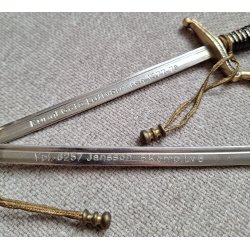 Swedish military miniature Sabres (Kungl. G�ta Luftv�rnsreg. 1977-78)