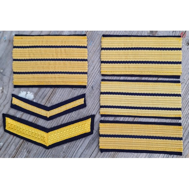 DDR, NVA Volksmarine sleeve rank insignia - Lot