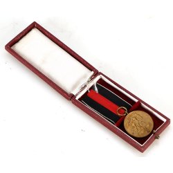 German WW2 October 1 1938 Commemorative Medal - Cased