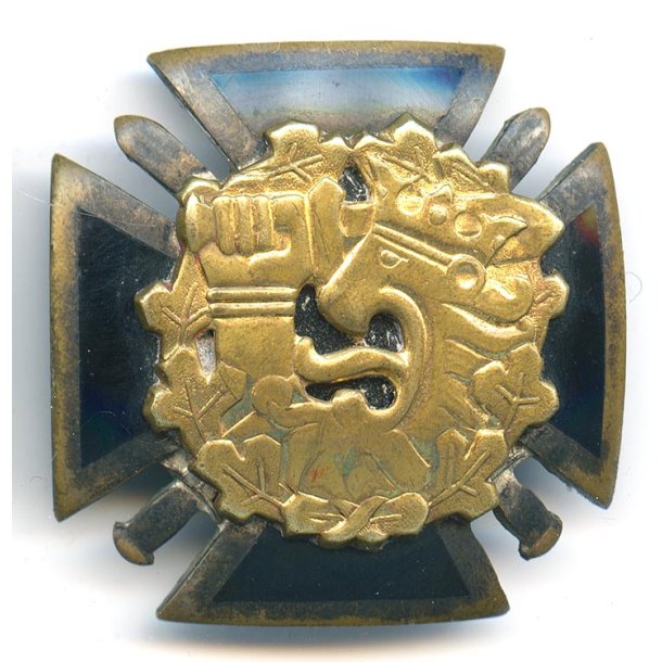 Finnish WW2 Army Officers School Graduation badge