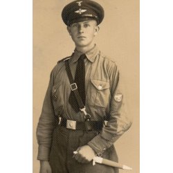 German WW2 DLV / NSFK sleeve eagle for enlisted men