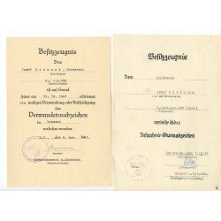 German WW2 Infantry Regiment 199 "List" - Oberfeldwebel Josef Eichner