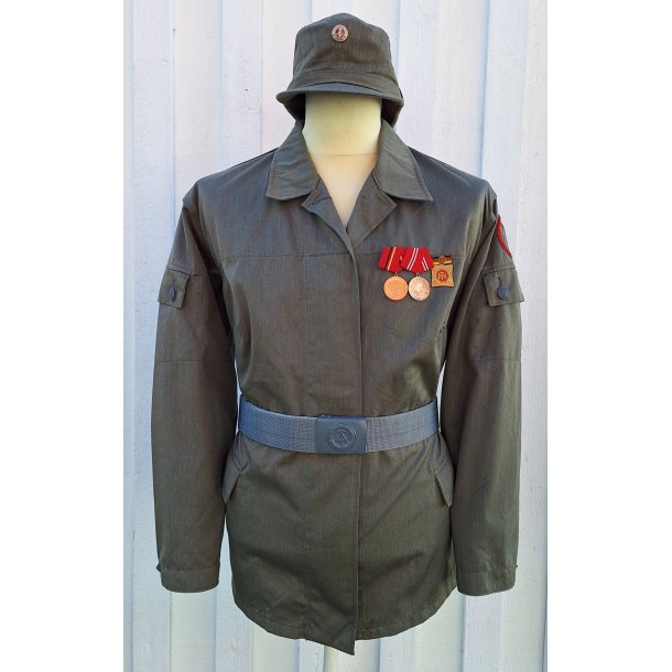 DDR, Kampfgruppen female Field uniform