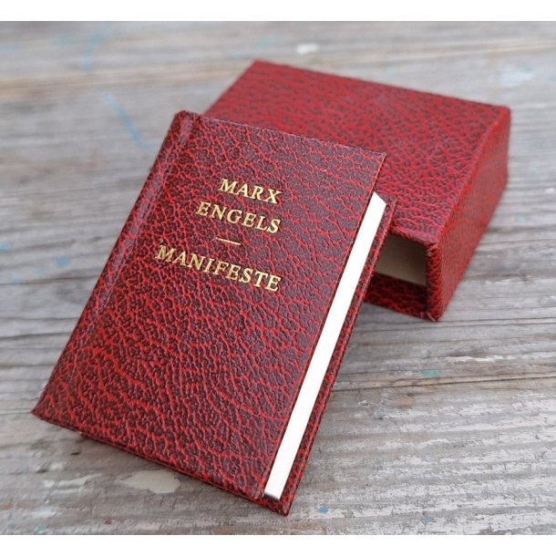 DDR, Miniature Book - The Communist Manifesto by Marx &amp; Engels (Nex�, 1978) French edition