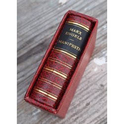 DDR, Miniature Book - The Communist Manifesto by Marx &amp; Engels (Nex�, 1978) French edition