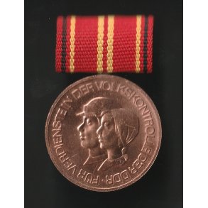 DDR, Medaille fr Verdienste in der Volkskontrolle - II class