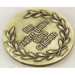 German WW2 Prototype Table Medal for the 1940 Nuremberg Rally, By Deschler &amp; Sohn