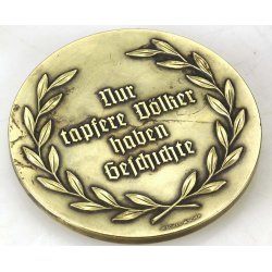 German WW2 Prototype Table Medal for the 1940 Nuremberg Rally, By Deschler &amp; Sohn