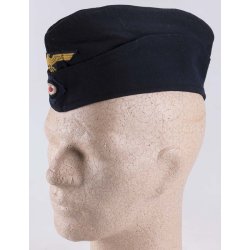 German WW2 Kriegsmarine EM/NCO's blue side cap