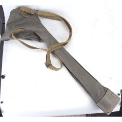 German WWII Pioneer Troops Mine &amp; Gas Warning Flag Set with Carry Case 