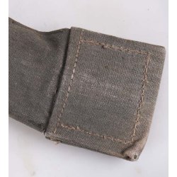 German WWII Pioneer Troops Mine &amp; Gas Warning Flag Set with Carry Case 