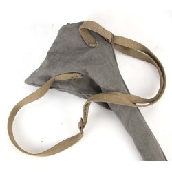 German WWII Pioneer Troops Mine &amp; Gas Warning Flag Set with Carry Case 