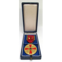 West German Bundesverdienstmedaille -  cased