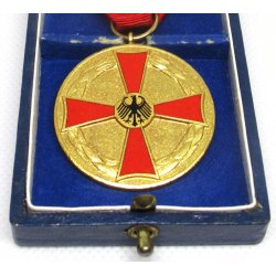 West German Bundesverdienstmedaille -  cased