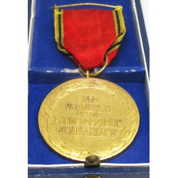 West German Bundesverdienstmedaille -  cased