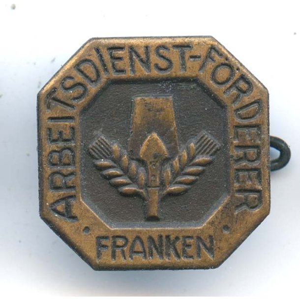 Nationalsozialistischer Arbeitsdienst (NSAD), Frderer "Franken" badge