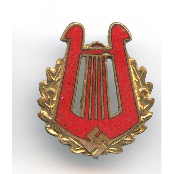 German WW2 Reichsverband fr Volksmusik (RfV) member's badge