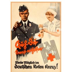 German WW2 - DRK - German Red Cross armband