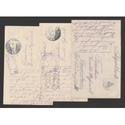 German WWI feldpost postcards lot