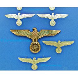 German WW2 Kriegsmarine first pattern tropical pith helmet eagle