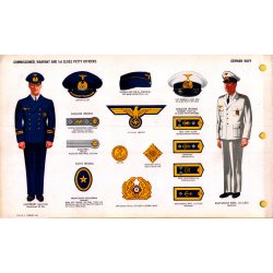 German WW2 Kriegsmarine Officer's overseas cap