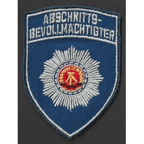 DDR, Transportpolizei Abschnitts-Bevollmchtiger Sleeve patch