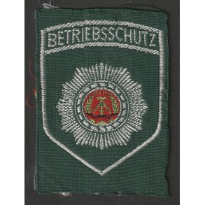 DDR, Volkspolizei Betriebsschutz Sleeve patch