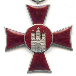 German WW1 Hamburg Hanseatic cross