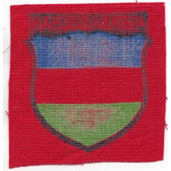 German-Russian WW2 Army Aserbaidschan volunteer's sleeve shield