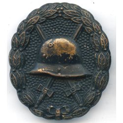 German WW1 Wound badge in black 1914