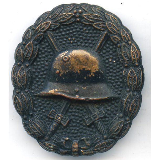 German WW1 Wound badge in black 1914