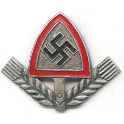 German WW2 RAD  member's cap insignia