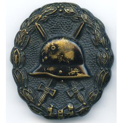 German WW1 Wound badge in black 1914