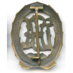 German WW2 DRA sports badge in bronze