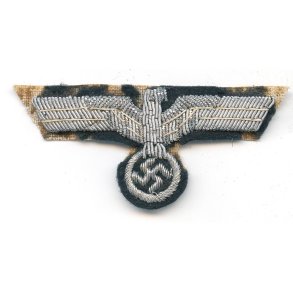 German WW2 Army Officer's cap eagle in cloth