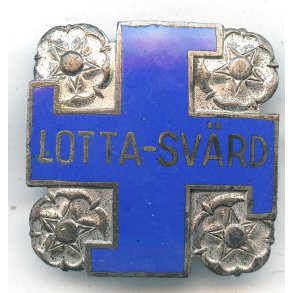 Finnish WW2 Lotta Sv�rd member's badge
