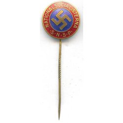 Swedish SNSP member's badge