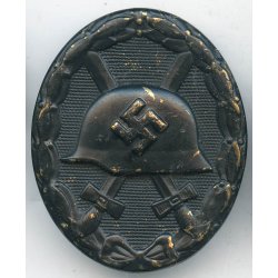 German WW2 Wound badge in black 1939 - Brass