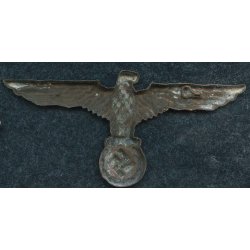 German WW2 Kriegsmarine first pattern tropical pith helmet eagle