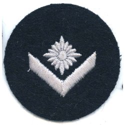 German WW2 MARINE-HJ/DJ rank sleeve badge