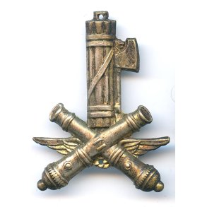 Italian WW2 Artillery cap badge