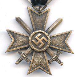 German WW2 War merit cross 2 cl 1939 with swords