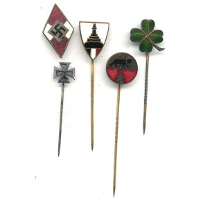 German WW2 Stickpin lot