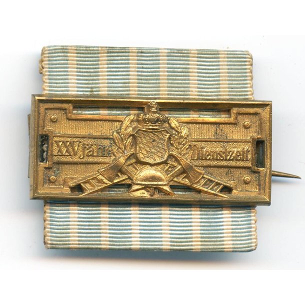 Bavarian WW1 Fire Service Decoration for 25 years service