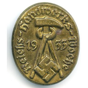 German WW2 Reichs-Handwerks-Woche 1933
