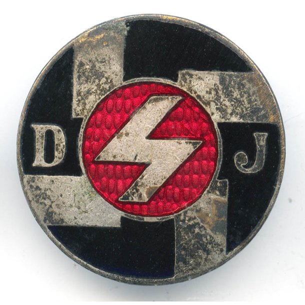 German WW2 DJ member's badge 'Ges Gesch'